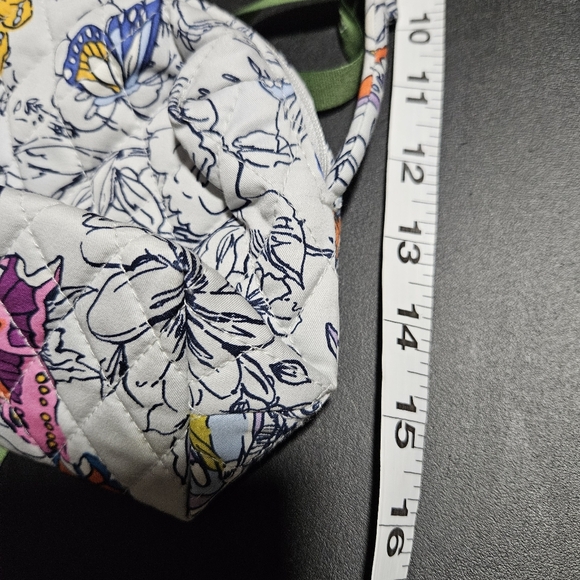 Vera Bradley White Floral Crossbody Bag - Picture 9 of 9